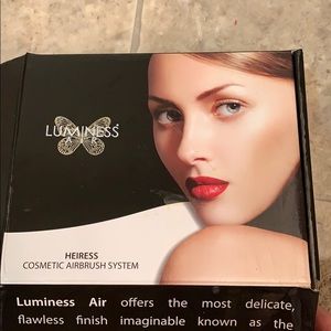 Luminous airbrush system